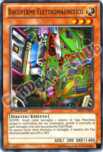 ABYR-IT090 Bacoverme Elettromagnetico comune 1a Edizione (IT) -NEAR MINT-