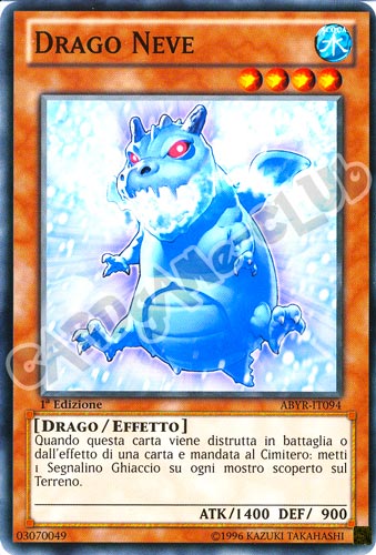 ABYR-IT094 Drago Neve comune 1a Edizione (IT) -NEAR MINT-