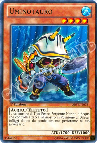 ABYR-IT095 Uminotauro rara 1a Edizione (IT)  -GOOD-
