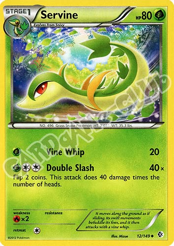 012 / 149 Servine non comune (EN) -NEAR MINT-