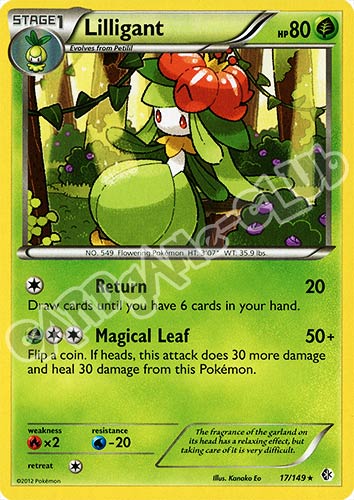 017 / 149 Lilligant rara (EN) -NEAR MINT-