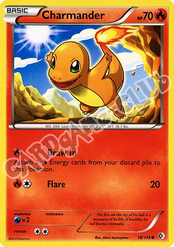 018 / 149 Charmander comune (EN) -NEAR MINT-