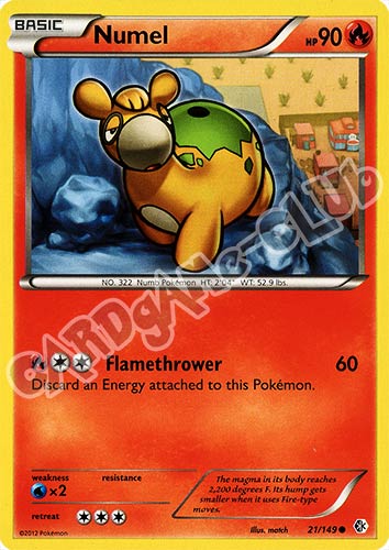 021 / 149 Numel comune (EN) -NEAR MINT-