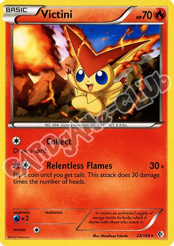 023 / 149 Victini rara (EN) -NEAR MINT-
