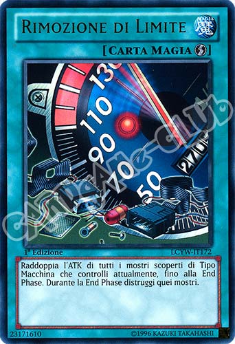 LCYW-IT172 Rimozione di Limite ultra rara 1a Edizione (IT) -NEAR MINT-