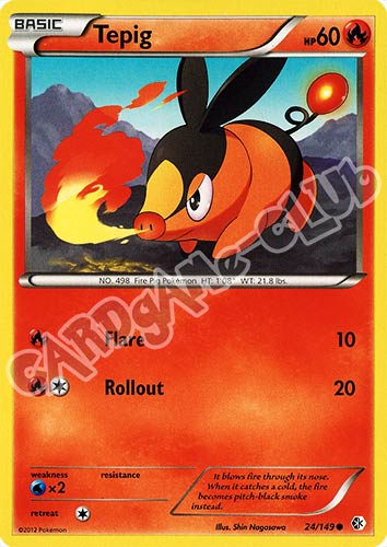 024 / 149 Tepig comune (EN) -NEAR MINT-