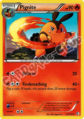 025 / 149 Pignite non comune (EN) -NEAR MINT-