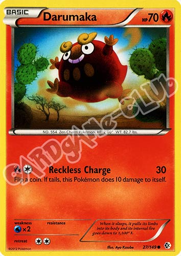 027 / 149 Darumaka comune (EN) -NEAR MINT-