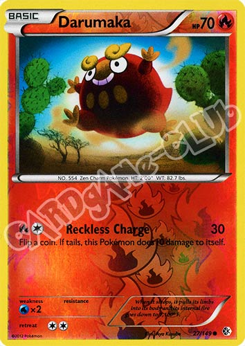 027 / 149 Darumaka comune foil reverse (EN) -NEAR MINT-