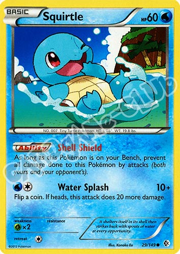 029 / 149 Squirtle comune (EN) -NEAR MINT-