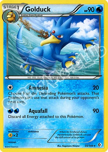 035 / 149 Golduck rara (EN) -NEAR MINT-