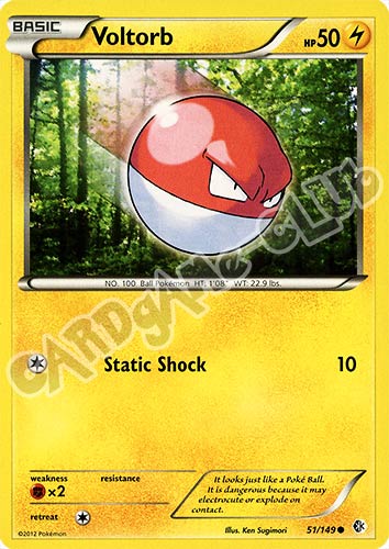 051 / 149 Voltorb comune (EN) -NEAR MINT-