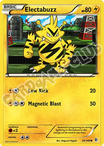 053 / 149 Electabuzz comune (EN) -NEAR MINT-