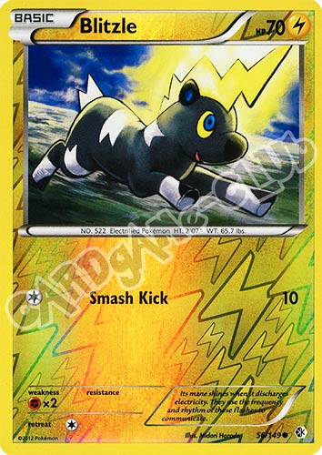 056 / 149 Blitzle comune foil reverse (EN) -NEAR MINT-