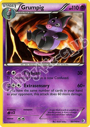 060 / 149 Grumpig rara (EN) -NEAR MINT-