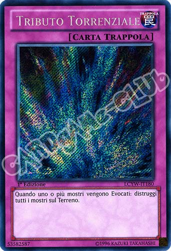 LCYW-IT180 Tributo Torrenziale rara segreta 1a Edizione (IT) -NEAR MINT-