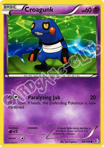 064 / 149 Croagunk comune (EN) -NEAR MINT-