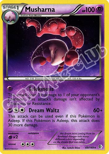 069 / 149 Musharna rara (EN) -NEAR MINT-