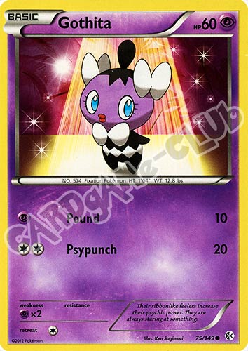 075 / 149 Gothita comune (EN) -NEAR MINT-