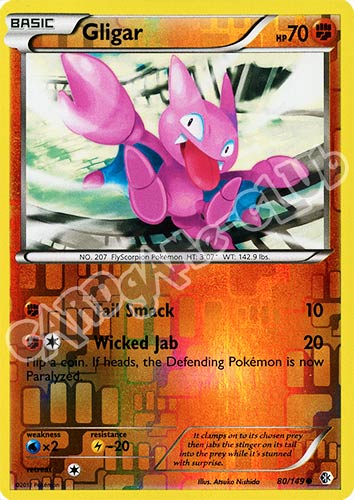 080 / 149 Gligar comune foil reverse (EN) -NEAR MINT-