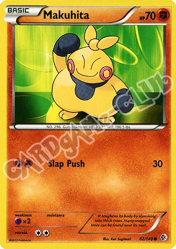 082 / 149 Makuhita comune (EN) -NEAR MINT-