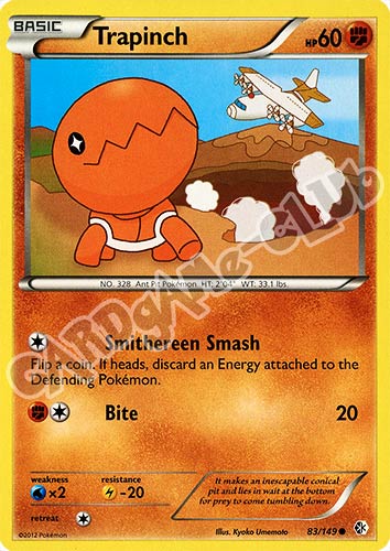 083 / 149 Trapinch comune (EN) -NEAR MINT-