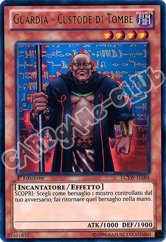 LCYW-IT184 Guardia-Custode di Tombe ultra rara 1a Edizione (IT) -NEAR MINT-