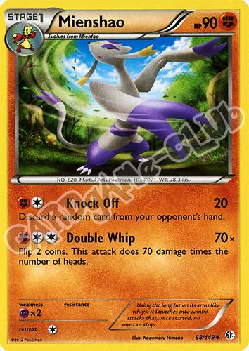 088 / 149 Mienshao non comune (EN) -NEAR MINT-