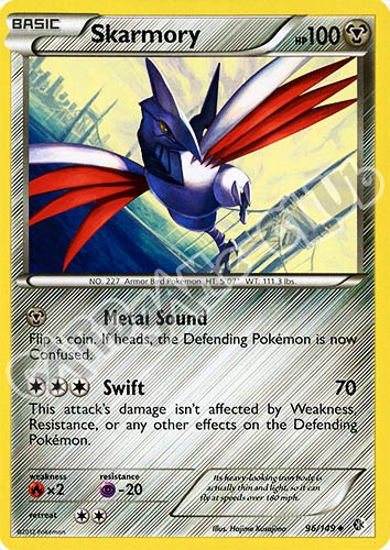 096 / 149 Skarmory non comune (EN) -NEAR MINT-