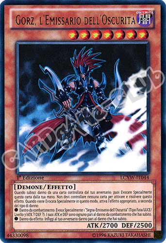 LCYW-IT044 Gorz, l'Emissario dell'Oscurita' ultra rara 1a Edizione (IT) -NEAR MINT-