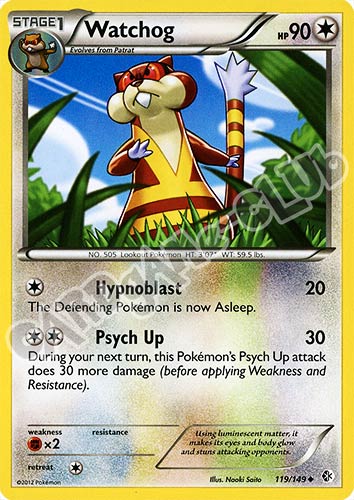 119 / 149 Watchog non comune (EN) -NEAR MINT-