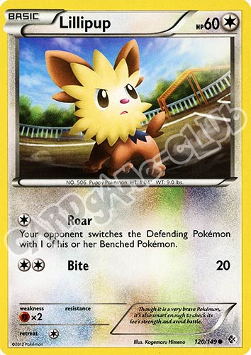120 / 149 Lillipup comune (EN) -NEAR MINT-