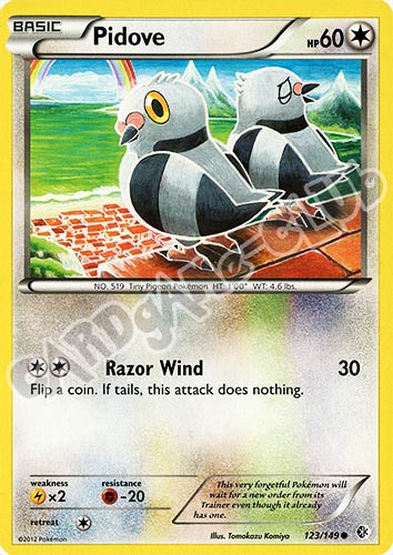 123 / 149 Pidove comune (EN) -NEAR MINT-