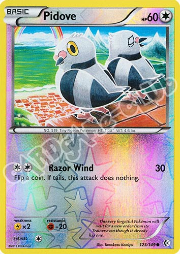 123 / 149 Pidove comune foil reverse (EN) -NEAR MINT-