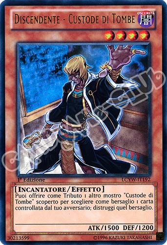 LCYW-IT192 Discendente-Custode di Tombe ultra rara 1a Edizione (IT) -NEAR MINT-