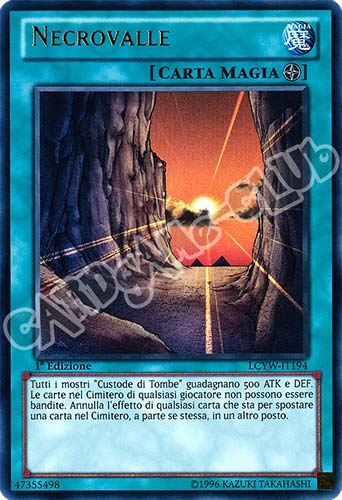 LCYW-IT194 Necrovalle ultra rara 1a Edizione (IT) -NEAR MINT-