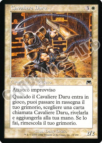 018 / 350 Cavaliere Daru comune (IT) -NEAR MINT-