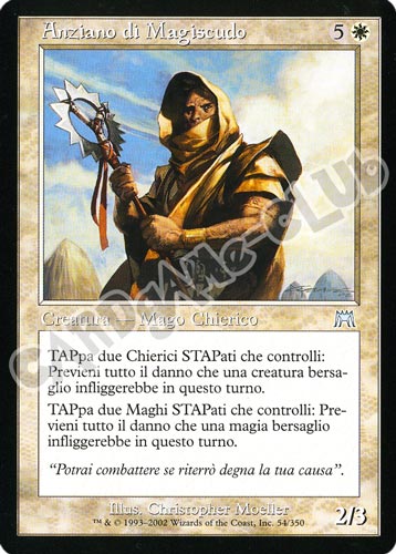 054 / 350 Anziano Magiscudo non comune (IT) -NEAR MINT-