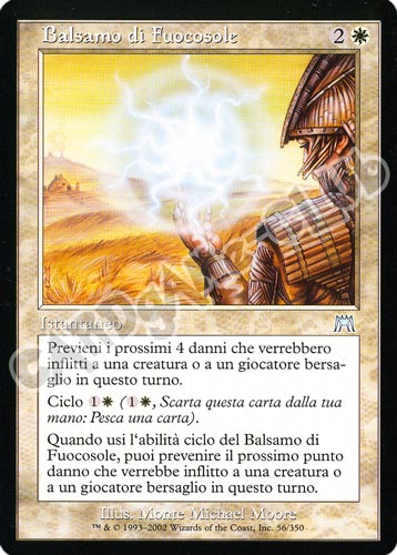 056 / 350 Balsamo Fuocosole non comune (IT) -NEAR MINT-