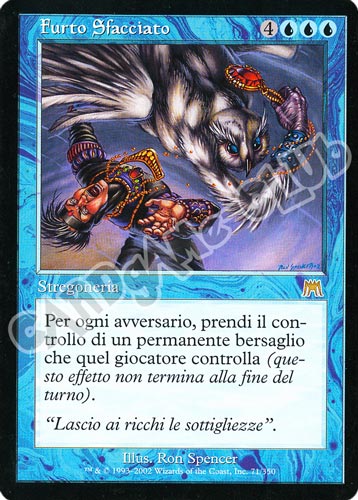 071 / 350 Furto Sfacciato rara (IT) -NEAR MINT-