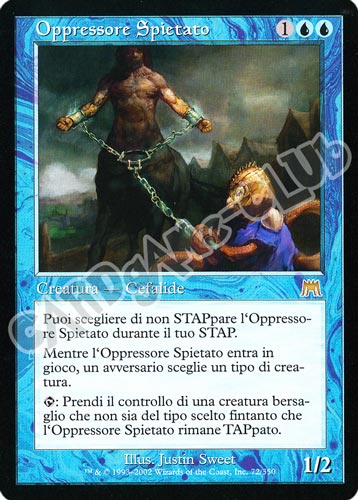 072 / 350 Oppressore Spietato rara (IT) -NEAR MINT-