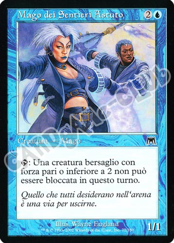 077 / 350 Mago dei Sentieri Astuto comune (IT) -NEAR MINT-