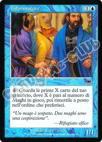 088 / 350 Informatore comune (IT) -NEAR MINT-