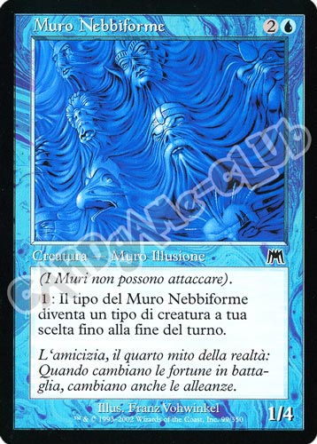 099 / 350 Muro Nebbiforme comune (IT) -NEAR MINT-