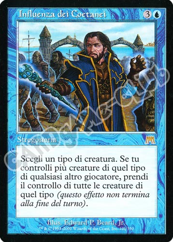 101 / 350 Influenza dei Coetanei rara (IT) -NEAR MINT-