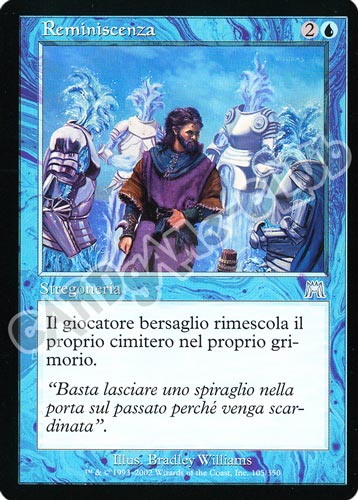 105 / 350 Reminiscenza non comune (IT) -NEAR MINT-