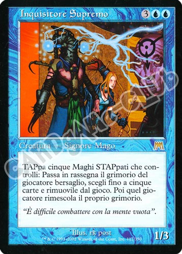 117 / 350 Inquisitore Supremo rara (IT) -NEAR MINT-