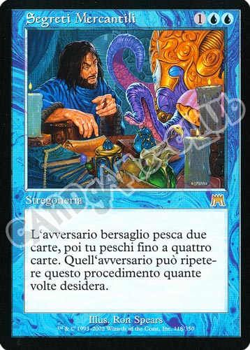 118 / 350 Segreti Mercantili rara (IT) -NEAR MINT-