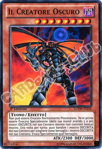 LCYW-IT210 Il Creatore Oscuro comune 1a Edizione (IT) -NEAR MINT-