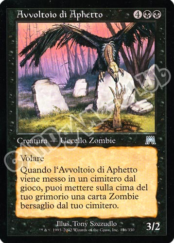 126 / 350 Avvoltoio di Aphetto non comune (IT) -NEAR MINT-